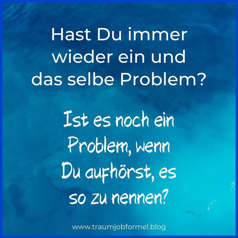 hör auf das problem so zu nennen