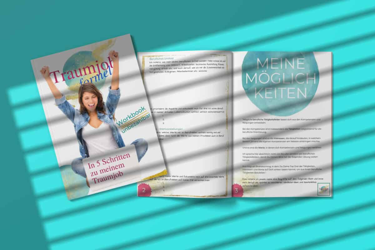 Traumjobformel Workbook in 5 Schritten zu meinem Traumjob